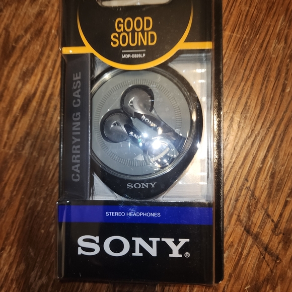 SONY NIB GOOD SOUND MSR-E828 LP 2007 STEREO HEADPHONES EAR BUDS - Picture 1 of 3